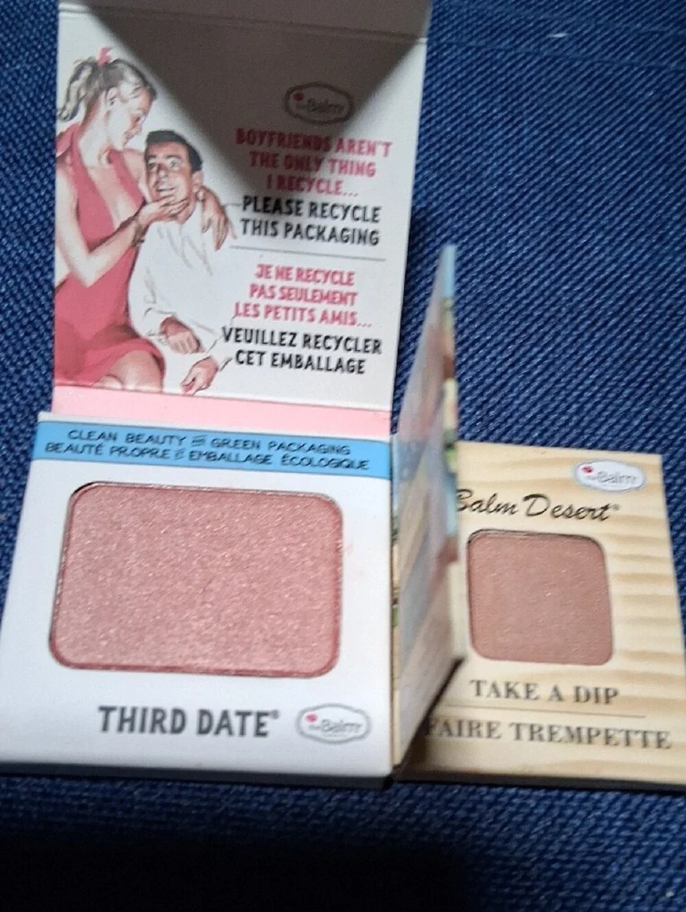theBalm Duo: Desert Bronzer & Third Date Blush - Pink & Cream